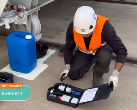 Prélèvement bas de cuve HTB