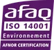Logo afaq ISO 14001