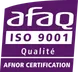 Logo afaq ISO 9001